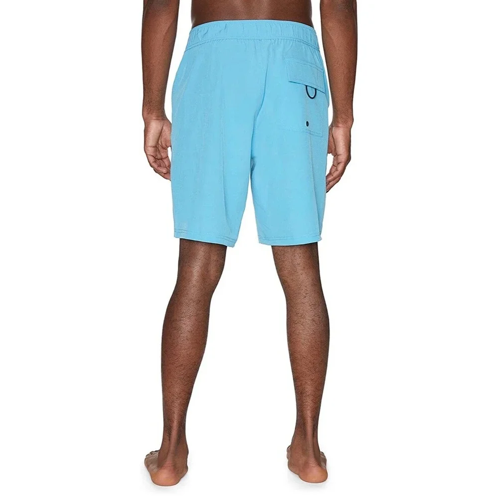 NWT Spyder‎ Mens Hydro Series Laser-Cut Board Shorts, Aqua